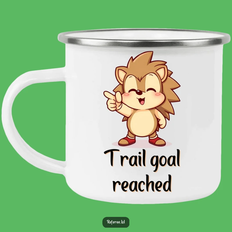 Funny Hedgehog Adventure Mug - Navigate Your Day!