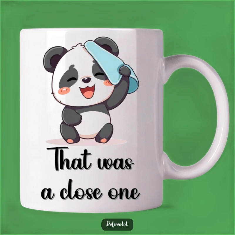 Funny Panda Sweat Mug: Hard Work Humor, Perfect Gift for Exhausted Friends