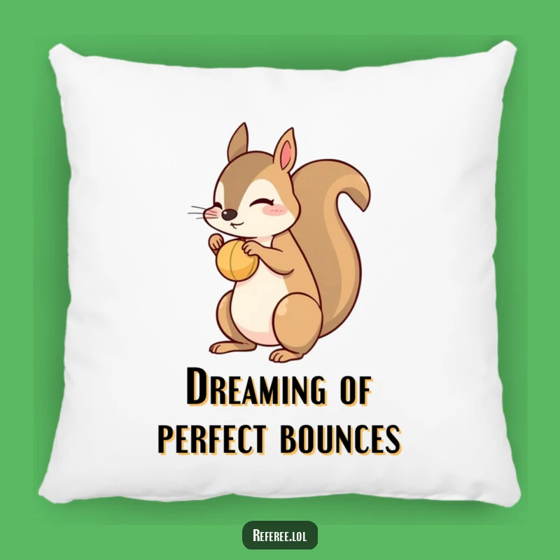 Funny Soft Squirrel Ball Bounce Pillow - Cute Accent Decor Gift
