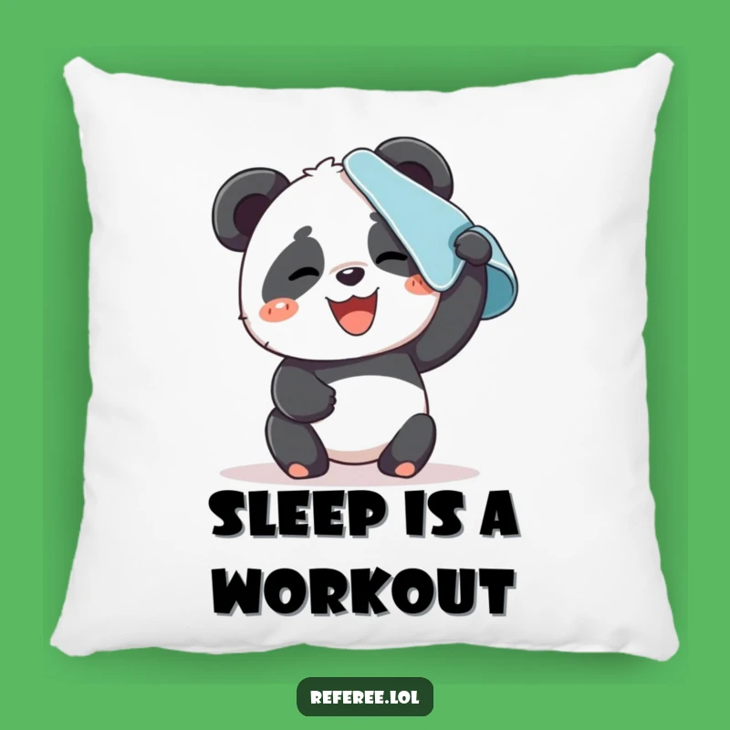 Funny Panda Sweat Pillow: Soft Relief, Perfect Gift for Cozy Comfort