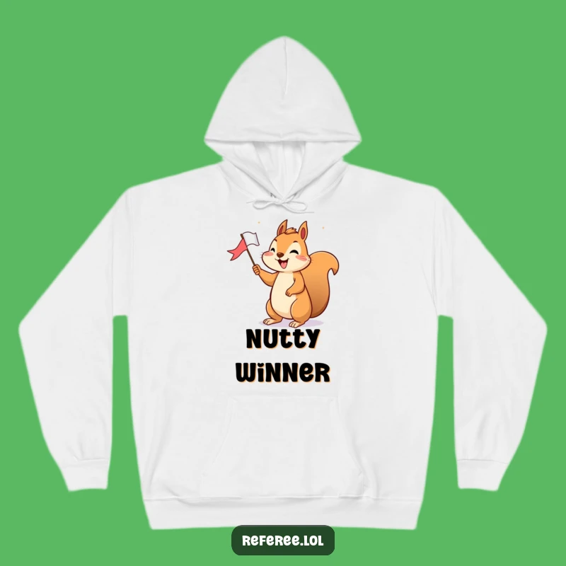 Funny Squirrel Victory Hoodie: Cozy Up with Cheerful Success!