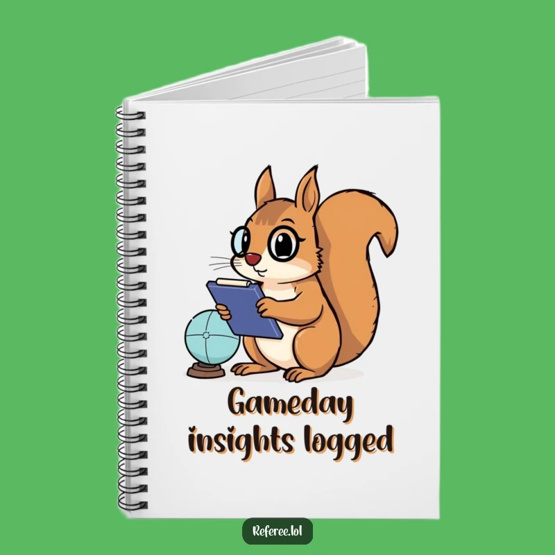 Funny Squirrel Notebook: Jot Down Funny Strategies and Game Plans