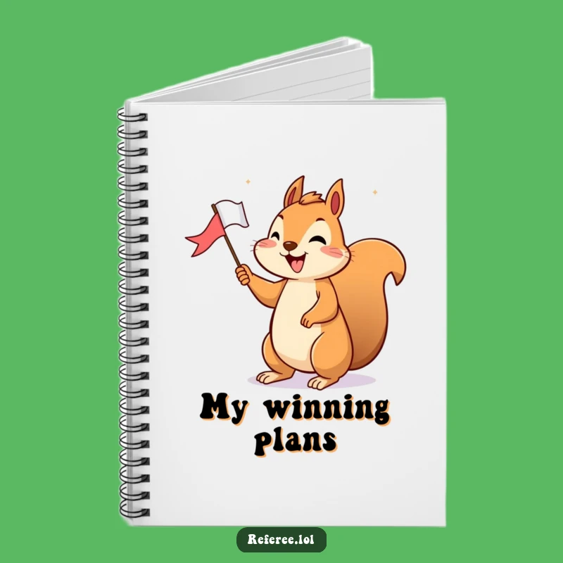 Funny Squirrel Victory Notebook: Write with Cheerful Success!