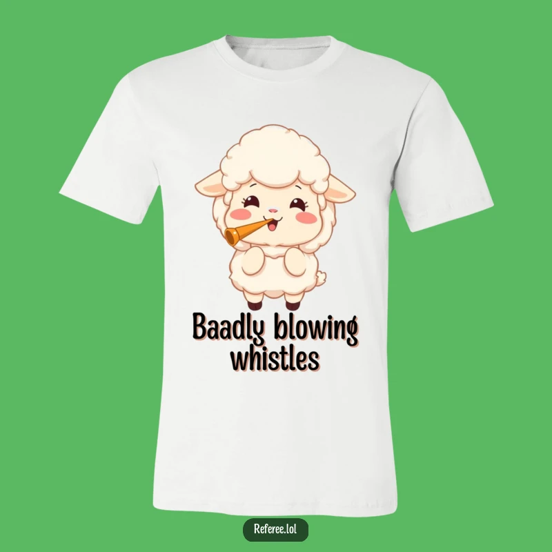 Funny Sheep Whistle T-Shirt: Joyful Official, Hilarious Gift Idea