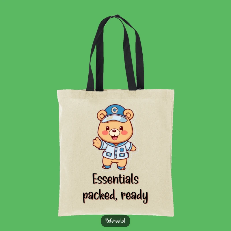 Funny Bear Coach Tote Bag: Durable & Humorous Carryall for Fans